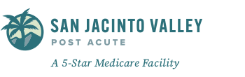 San Jacinto Valley Post Acute five star logo